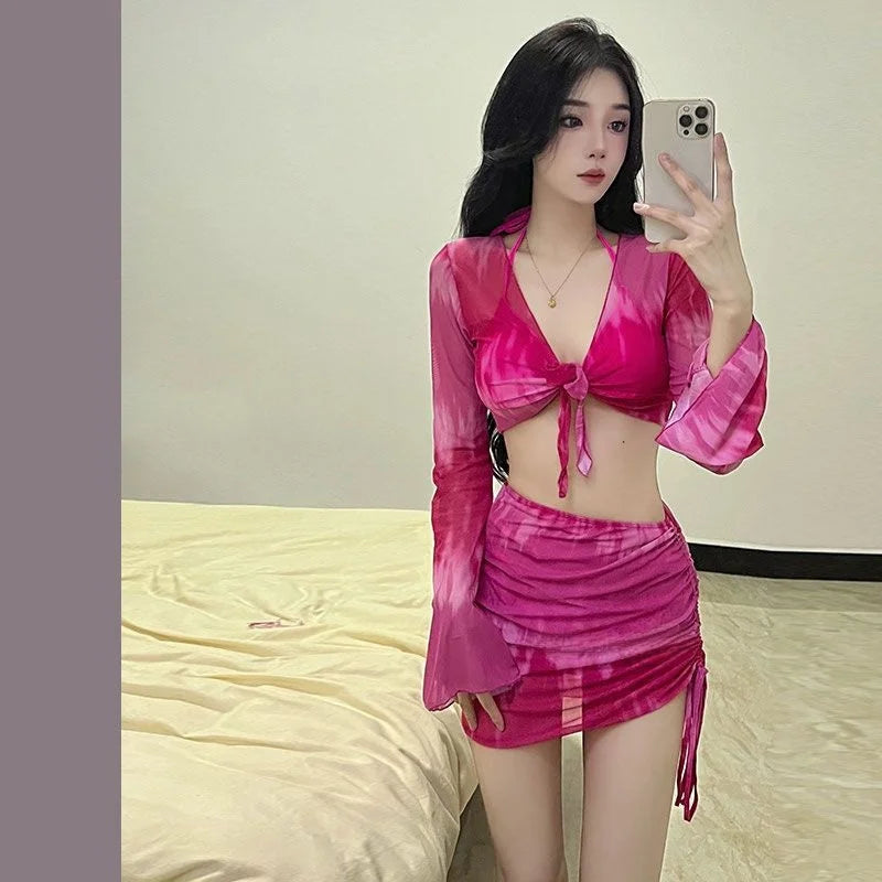 Women's Separate Four-piece  Swimwear