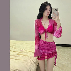 Women's Separate Four-piece Swimsuit