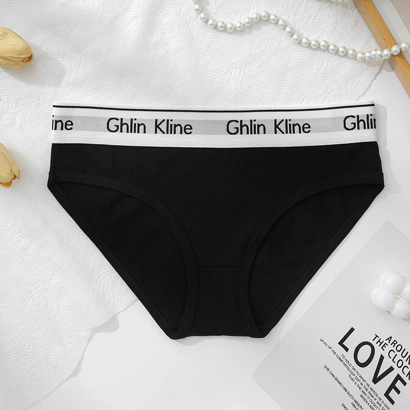 2PCS Cotton Sports Underwear Set For Female