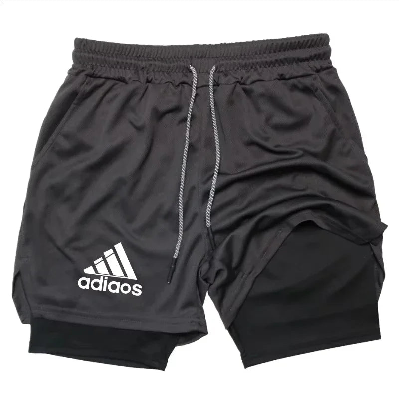 Men's Compression Two-In-One Breathable Shorts