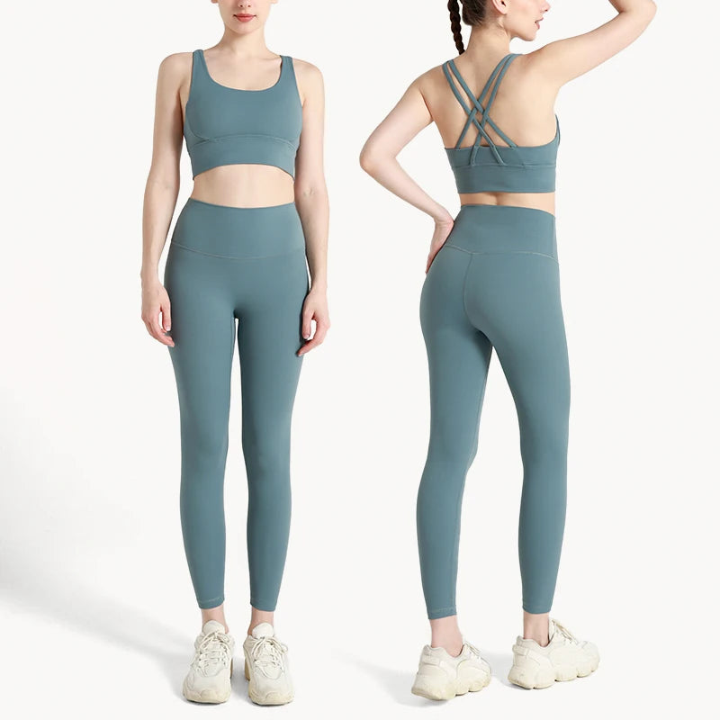 Women's New 2 Piece Yoga Breathable Tracksuit