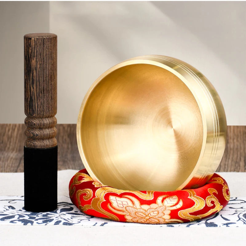 Sanskrit Bowl Nepal Tibet Buddha Tibetan Singing Bowl