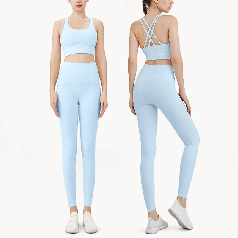 Women's New 2 Piece Yoga Breathable Tracksuit