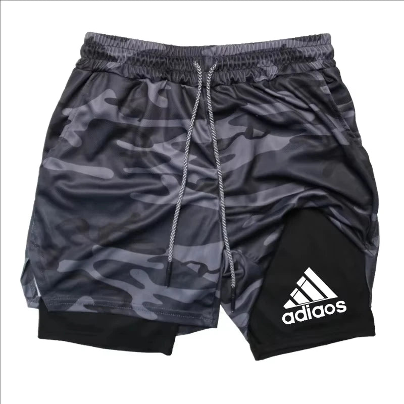 Men's Compression Two-In-One Breathable Shorts