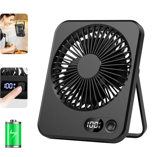 Mini USB Rechargeable Portable Desktop Fan