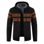 Load image into Gallery viewer, Men&#39;s Hooded Cardigan Sweater
