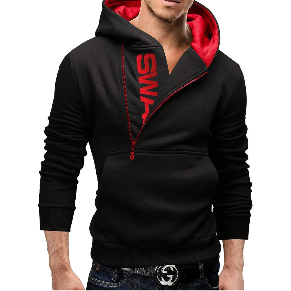Men's Hooded Long Sleeve Sweater