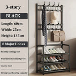 Load image into Gallery viewer, Clothes Hanger Multi-Layer Shoe Rack
