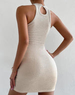 Load image into Gallery viewer, Elegant Mini Skinny Dress
