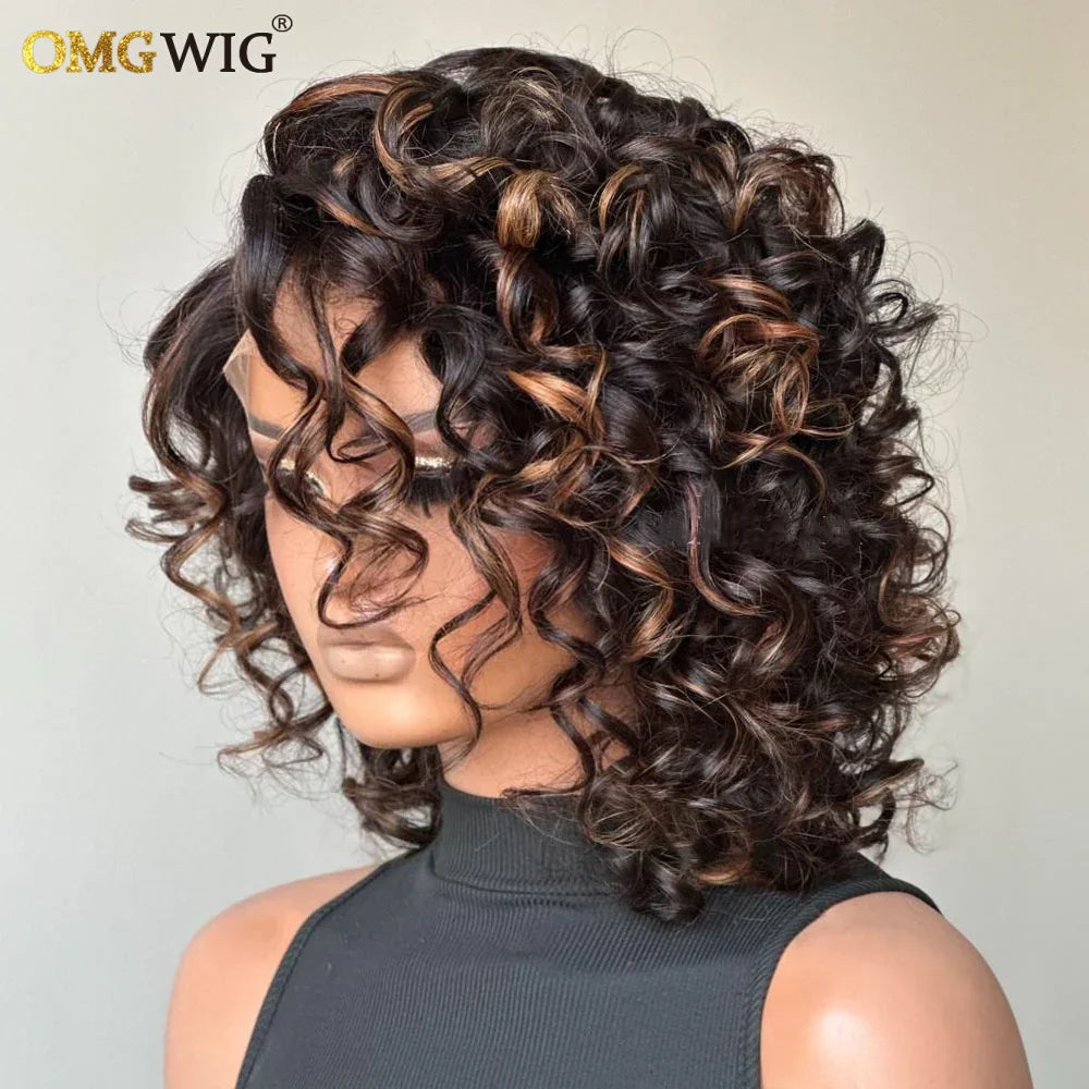 Curly Human Hair Wig