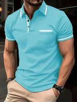 Load image into Gallery viewer, Men&#39;s Casual short sleeve Polo shirt
