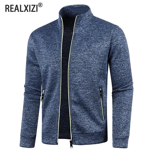 Men's Casual Standing Collar Coat