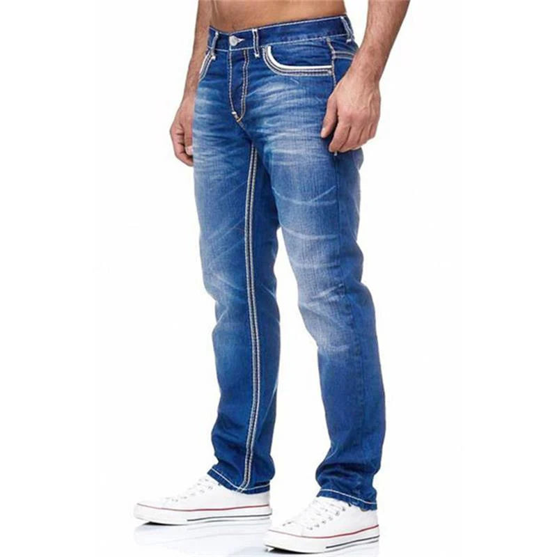 Men’s Straight Fit Black Denim Jeans