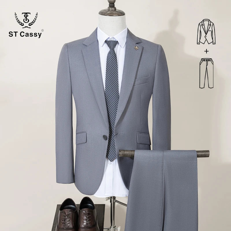 ST Cassy High Quality Men's 2 Piece Suit