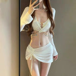 Load image into Gallery viewer, Women&#39;s Separate Four-piece Swimsuit
