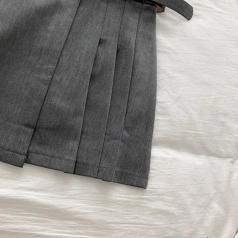 High Waist Women's Pleated Skirt