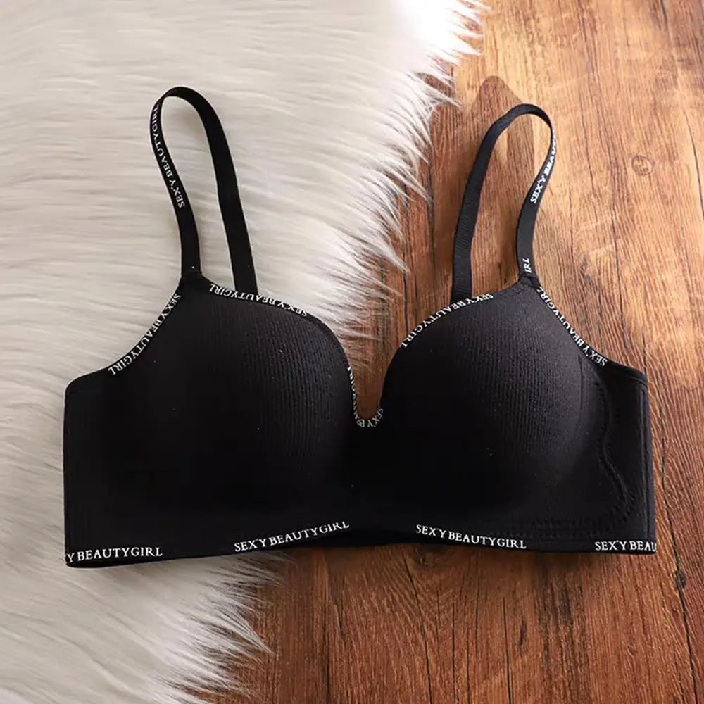 Seamless Invisible Push-Up Bralette Bra