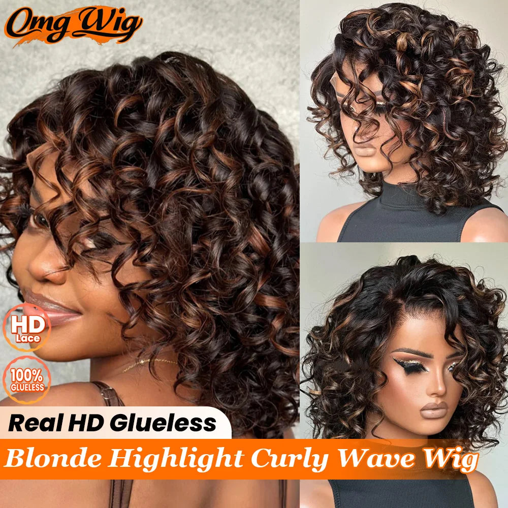 Curly Human Hair Wig