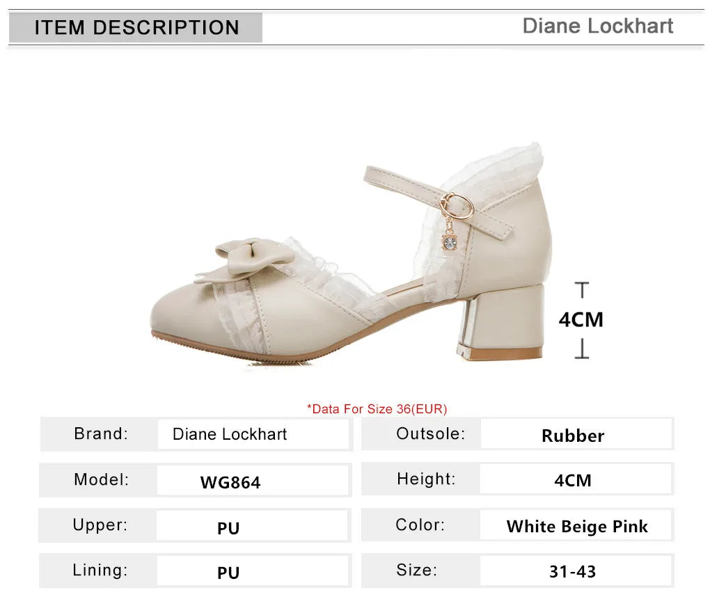 Women's High Heels Mary Jane Pumps