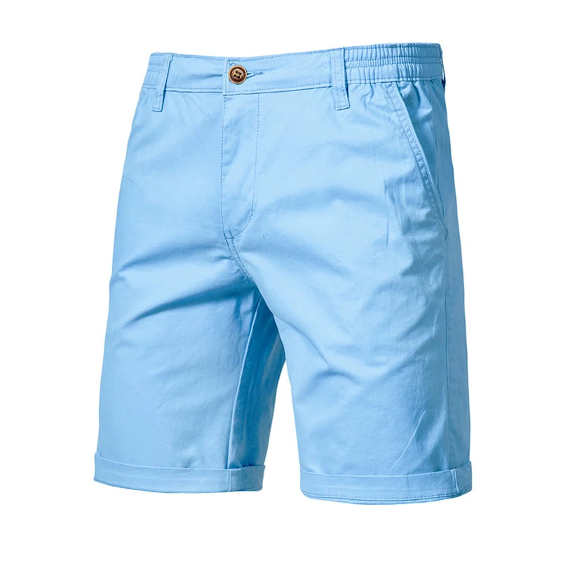 Men's Casual Elastic Waist Shorts