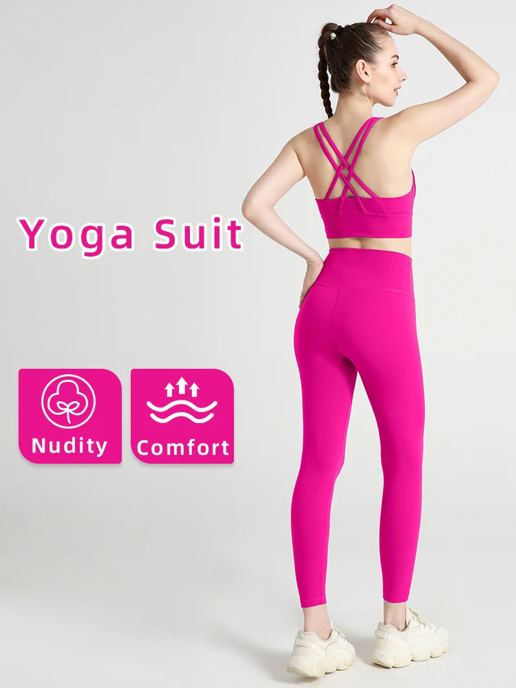 Women's New 2 Piece Yoga Breathable Tracksuit