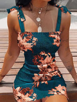 Load image into Gallery viewer, Woman Summer Fashion Floral Mini Dress
