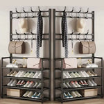 Load image into Gallery viewer, Clothes Hanger Multi-Layer Shoe Rack
