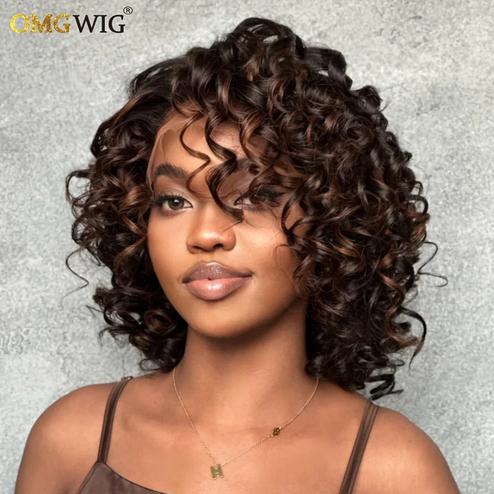 Curly Human Hair Wig