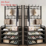 Load image into Gallery viewer, Clothes Hanger Multi-Layer Shoe Rack
