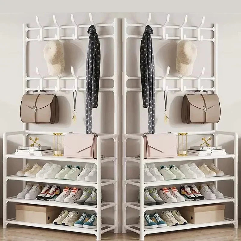 Clothes Hanger Multi-Layer Shoe Rack
