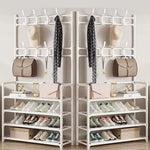 Load image into Gallery viewer, Clothes Hanger Multi-Layer Shoe Rack
