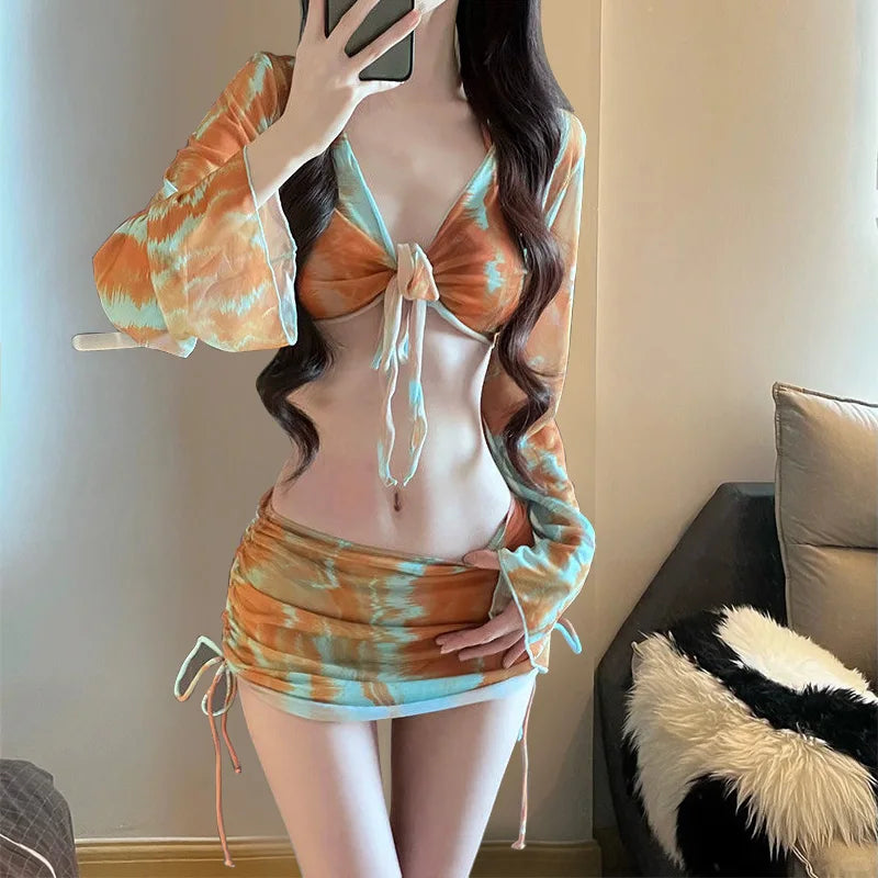 Women's Separate Four-piece  Swimwear