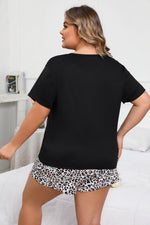 Load image into Gallery viewer, Women&#39;s Leopard Two Piece Sleepwear
