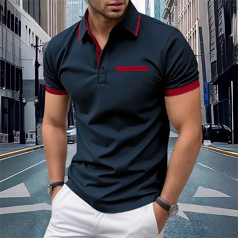 Men's Short Sleeved Polo Shirt