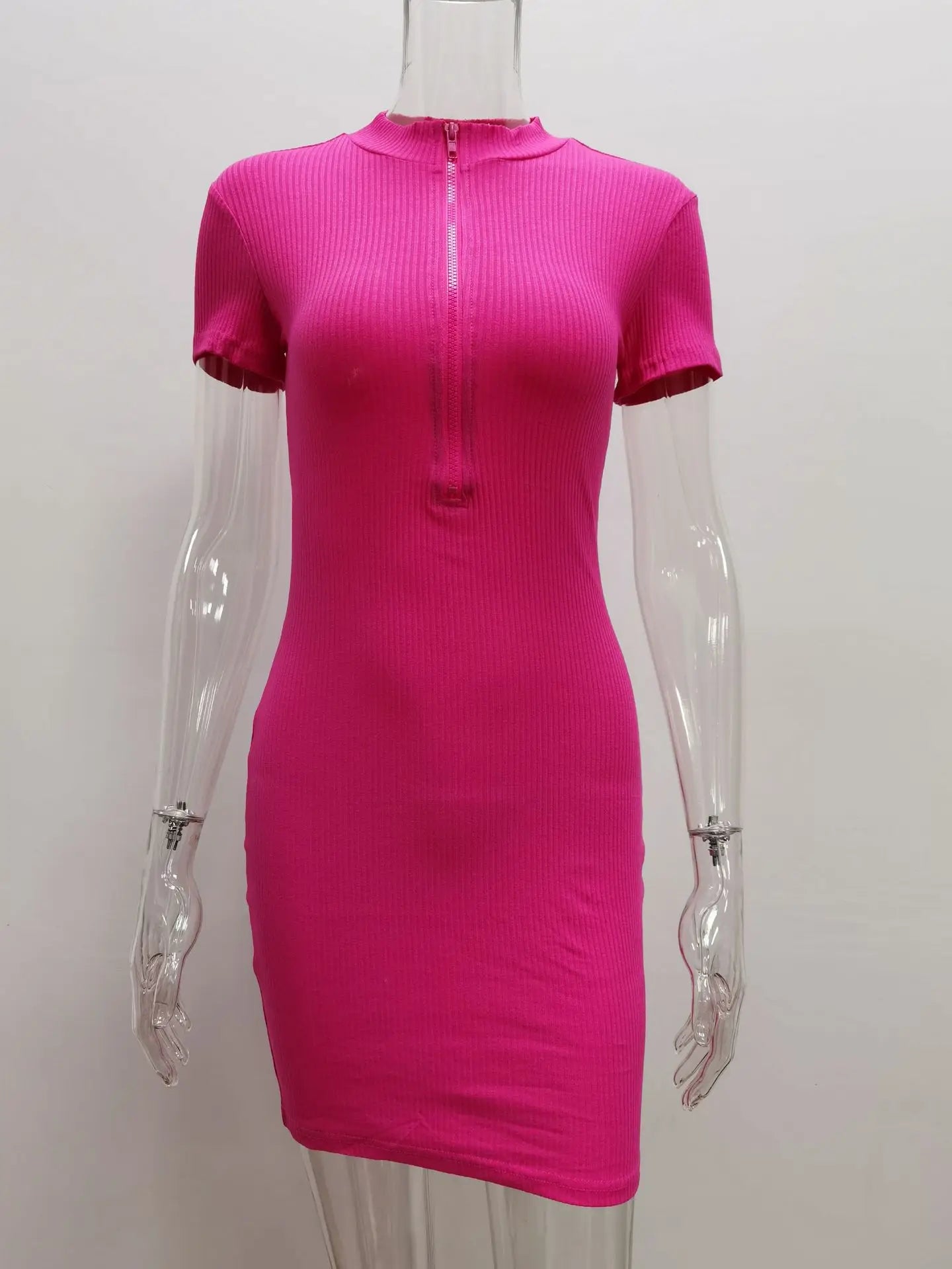 Women's Zipper mini Dress