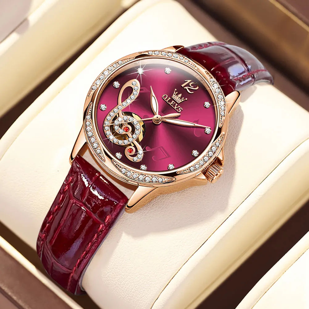 New Women's Sophisticated Elegant Automatic Watch