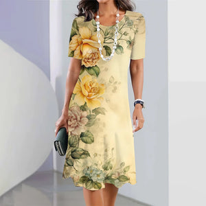 Women's Sunflower Fashion Dress