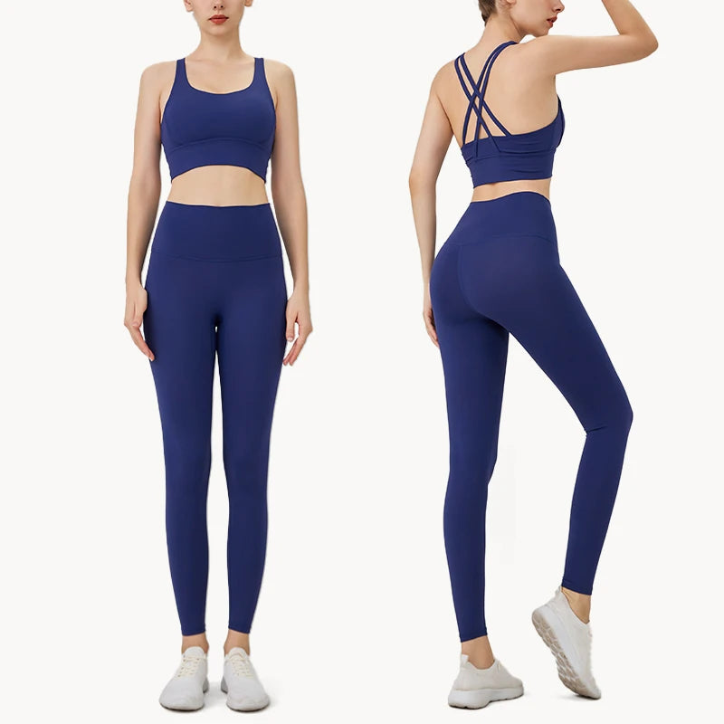 Women's New 2 Piece Yoga Breathable Tracksuit