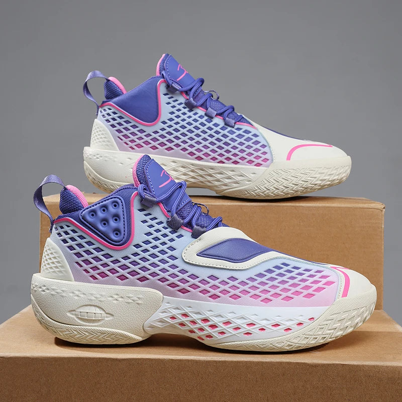 Men Basketball Shoes Mesh Breathable Fashion