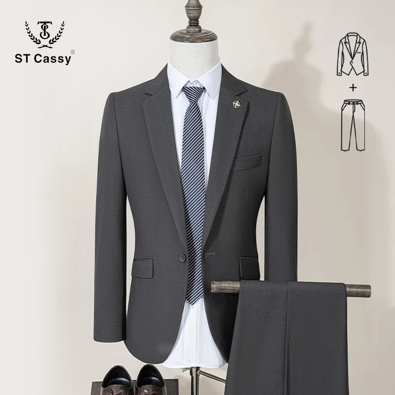 ST Cassy High Quality Men's 2 Piece Suit