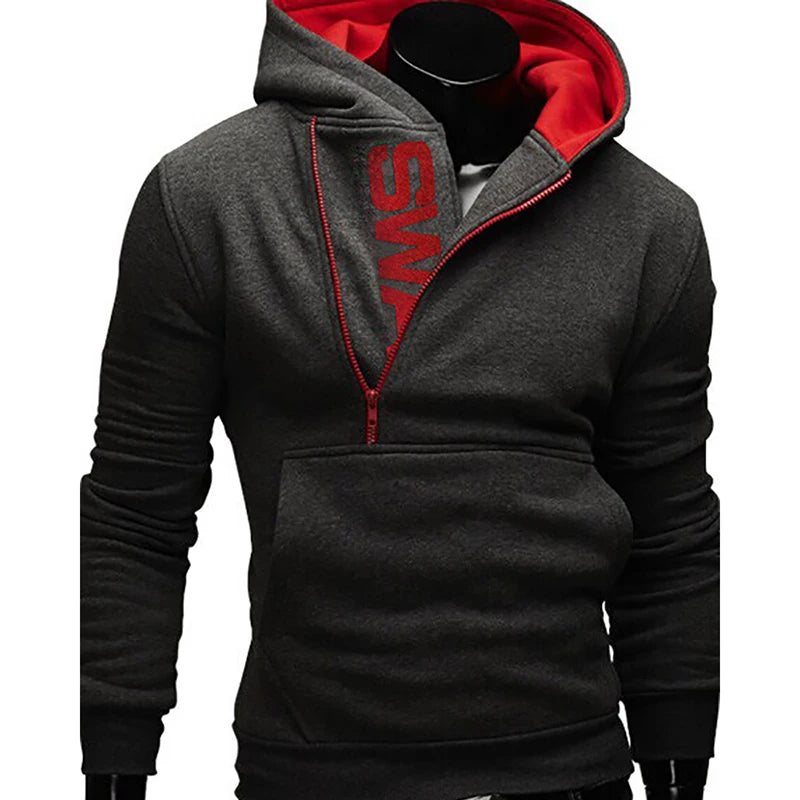 Men's Hooded Long Sleeve Sweater