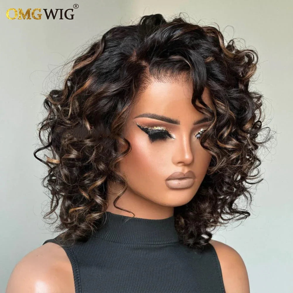 Curly Human Hair Wig