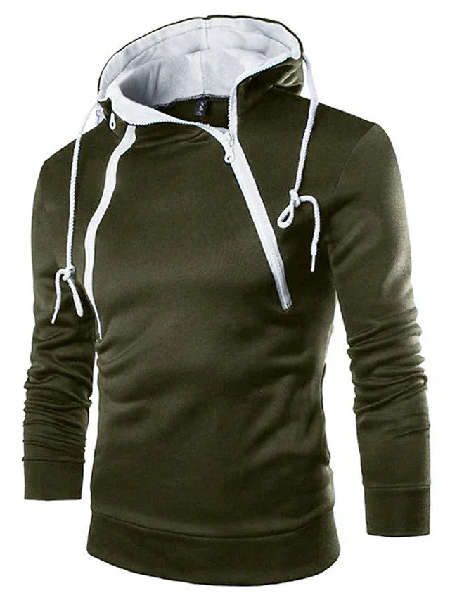 Men's Hooded Long Sleeve Sweater
