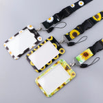 Load image into Gallery viewer, Sunflower Pattern Lanyard For Keys ID
