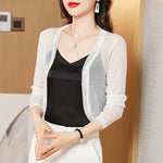 Load image into Gallery viewer, Women Thin Mesh Cardigans Coat
