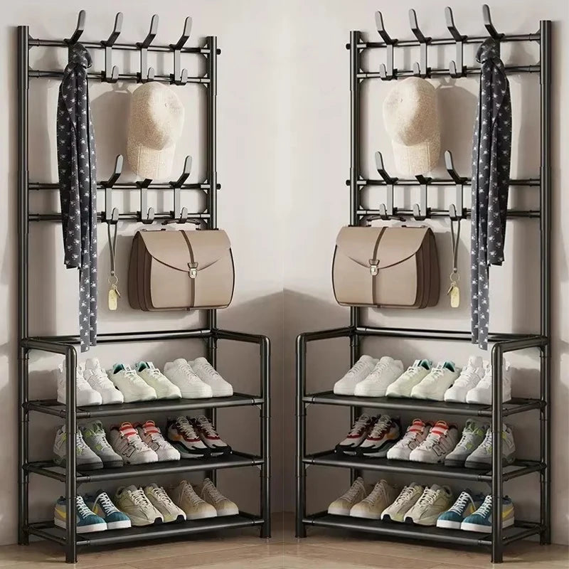 Clothes Hanger Multi-Layer Shoe Rack