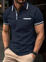Load image into Gallery viewer, Men&#39;s Casual short sleeve Polo shirt
