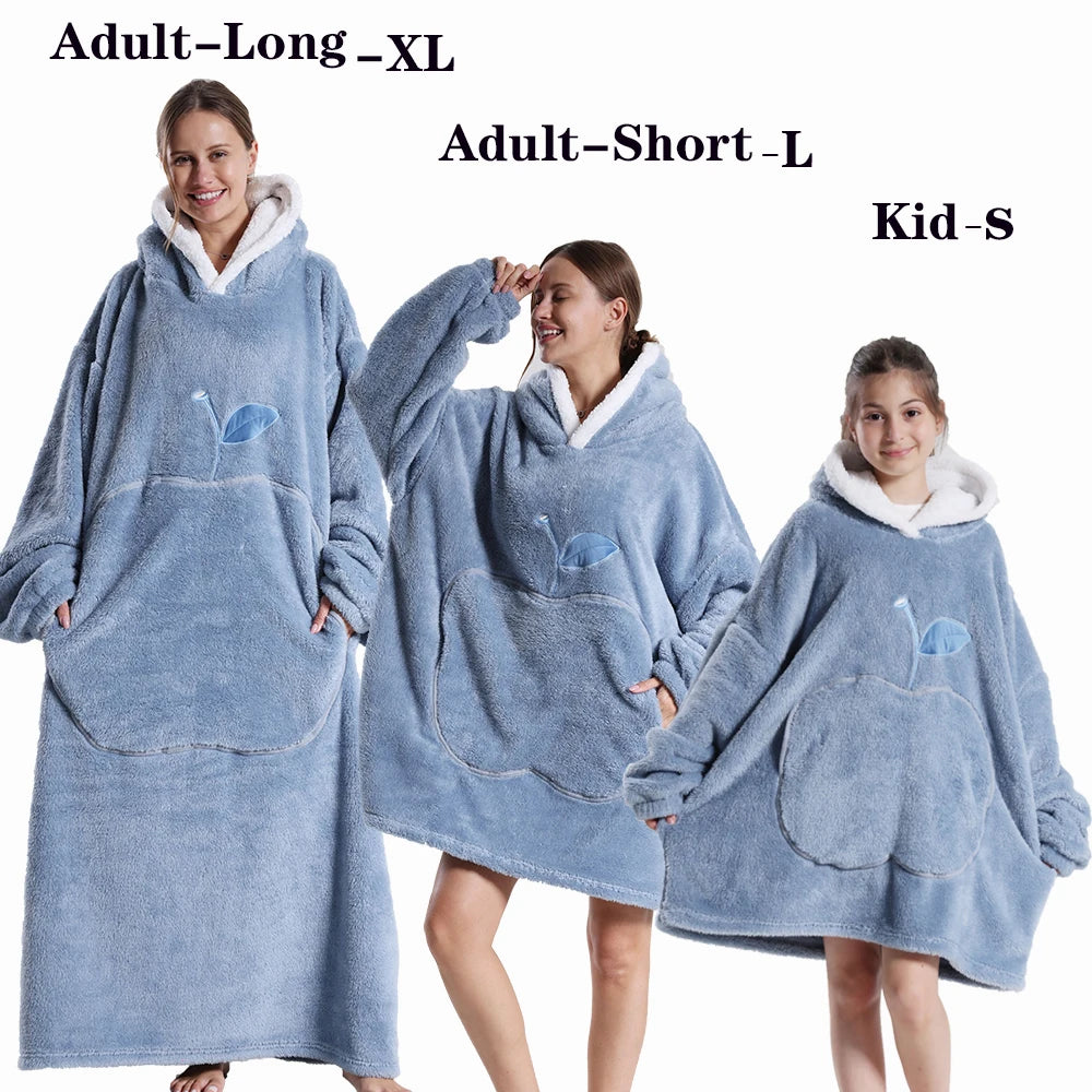 Women Soft Oversized Cozy Warm Hoodie