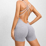 Load image into Gallery viewer, Women&#39;s Yoga Sportswear Jumpsuit.
