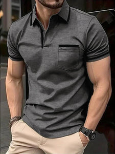 Men's Casual short sleeve Polo shirt